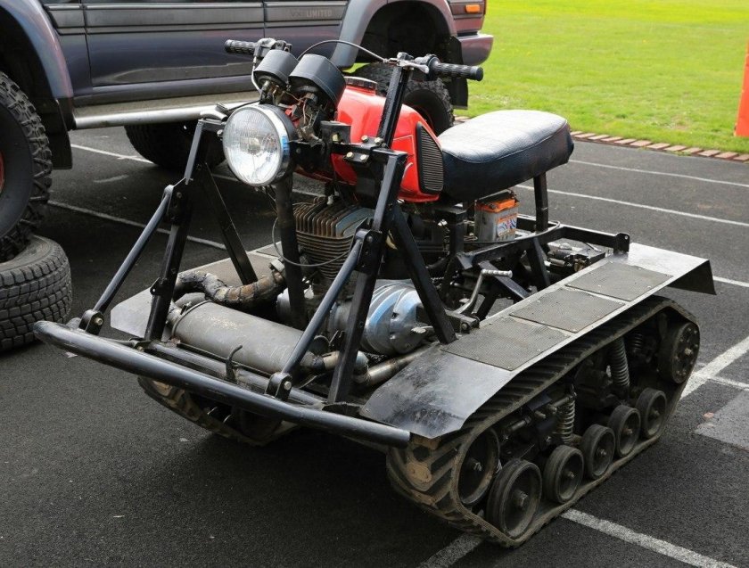 ИЖ Планета 5 квадроцикл на гусеницах