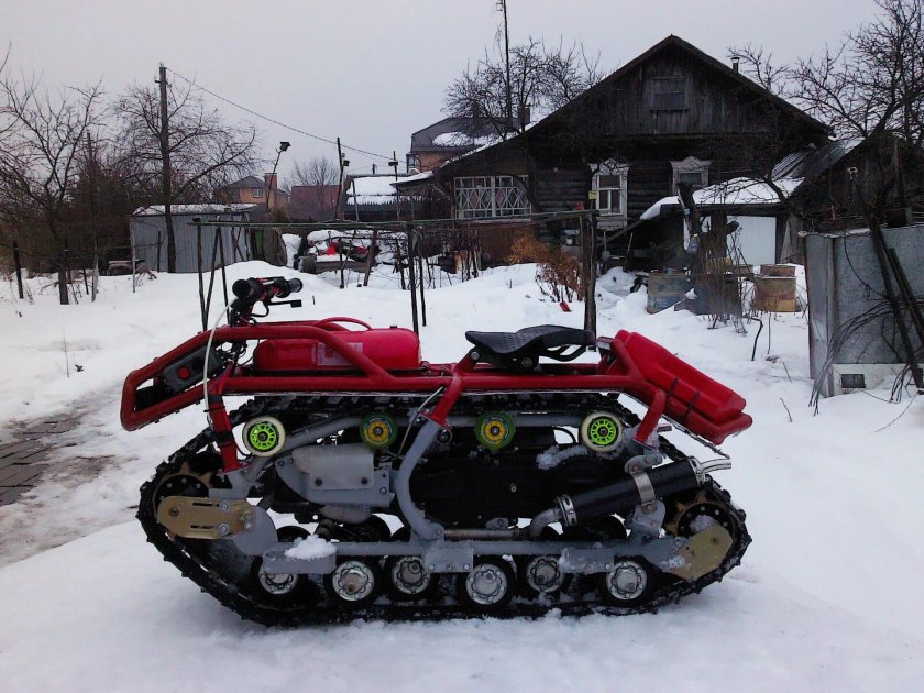 Гусеничный вездеход Быстросъёб