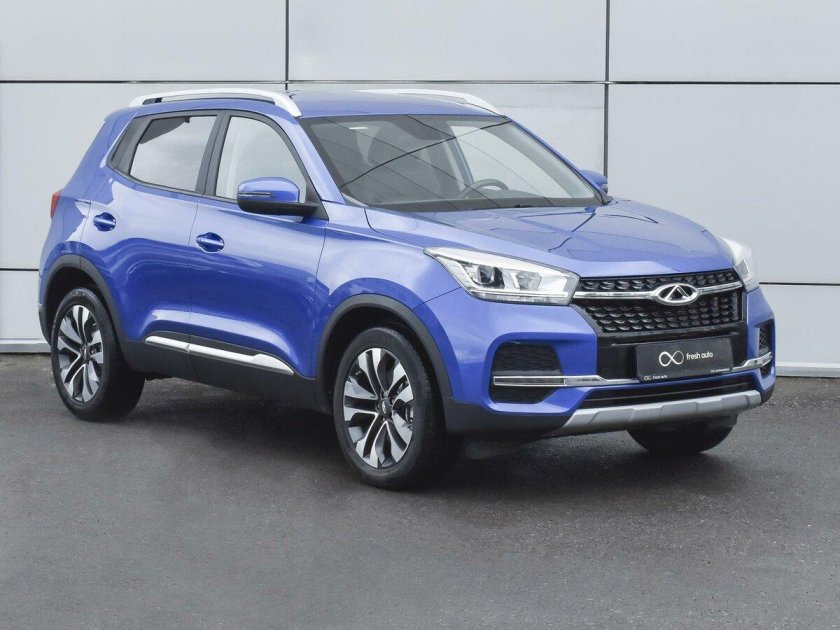 Чери Тигго 4 голубая