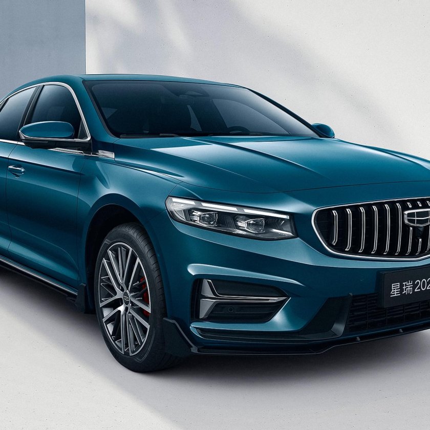 Новый седан geely preface