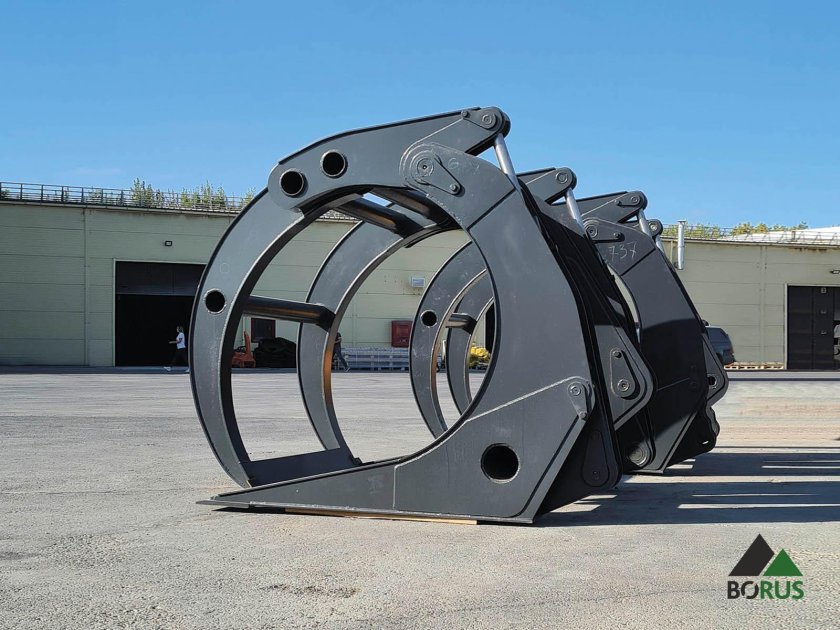 Бревнозахват для фронтального погрузчика