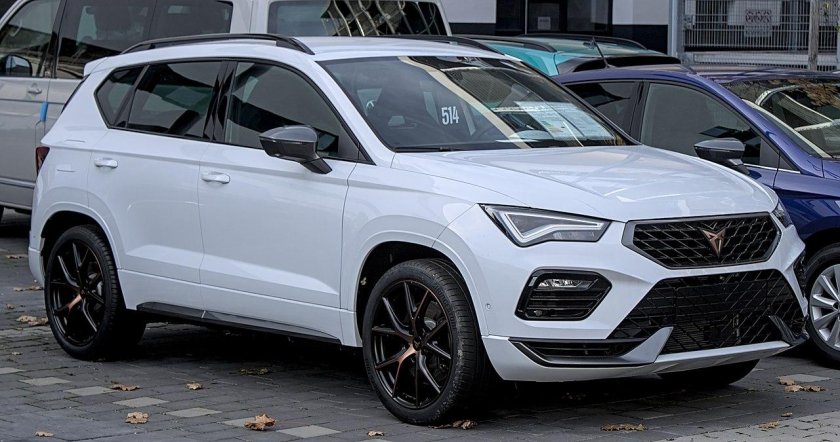 Cupra Ateca серый матовый
