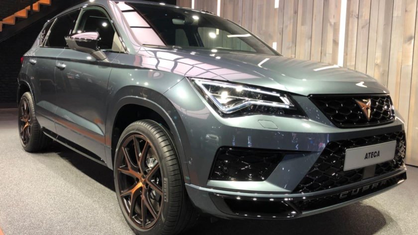 Cupra Ateca серый матовый