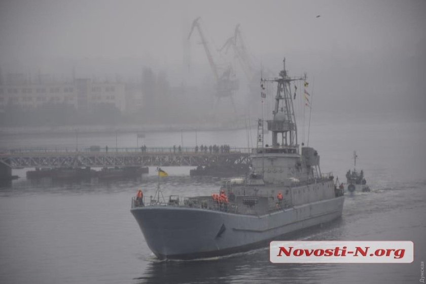 Юрий Олефиренко корабль Украина