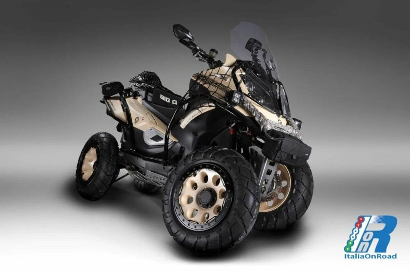 Мотик с 4 колесами