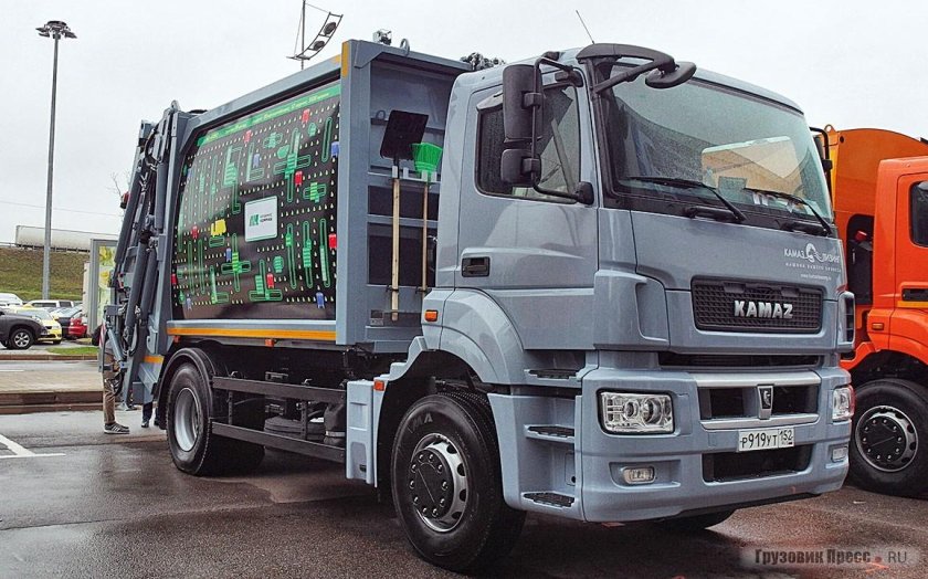 Мусоровоз камаз с задней загрузкой ко 440в