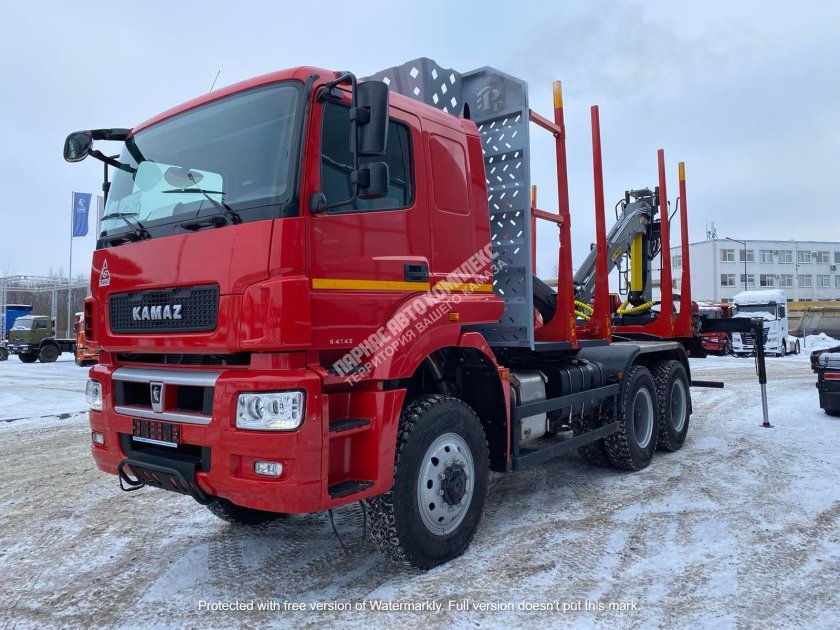 КАМАЗ 65802 сортиментовоз