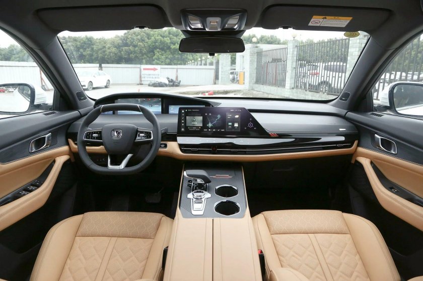 Changan uni k интерьер