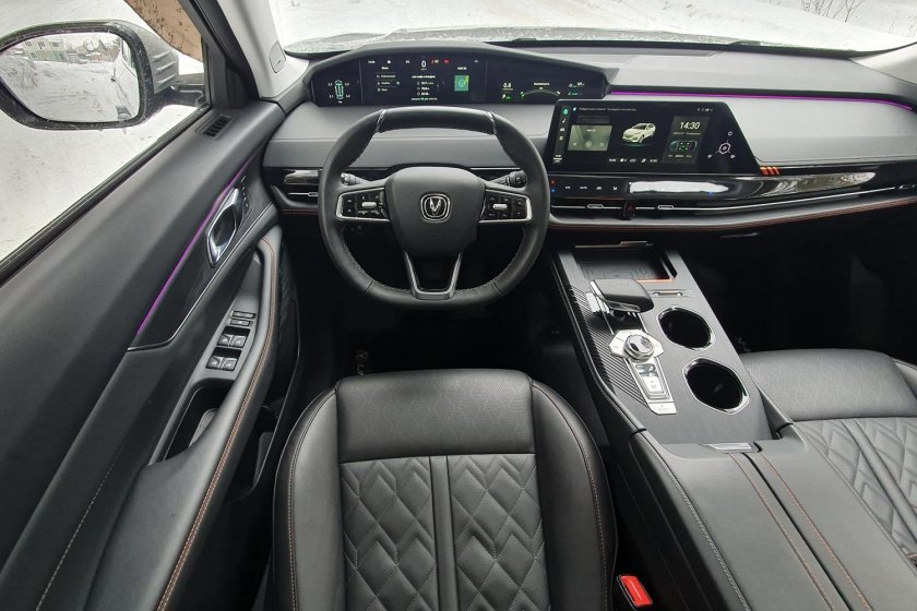 Changan uni k интерьер