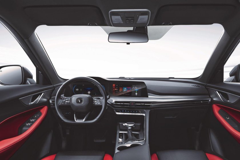 Changan cs 35 plus интерьер