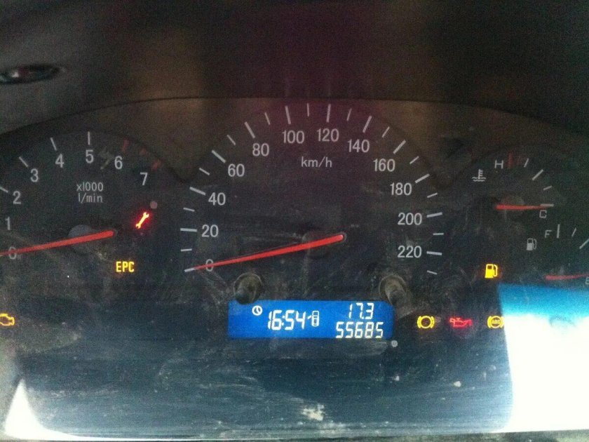 Панель приборов на Вортекс Эстина