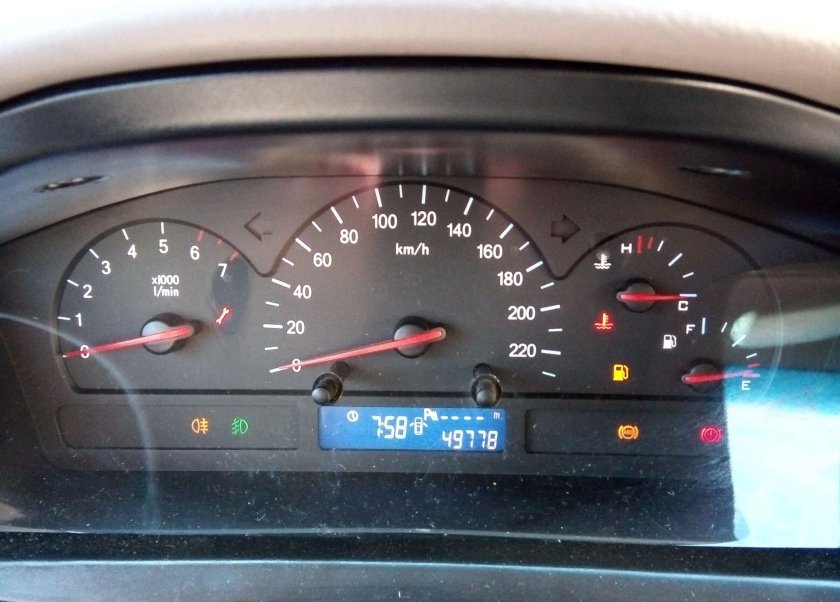 Панель приборов на Вортекс Эстина