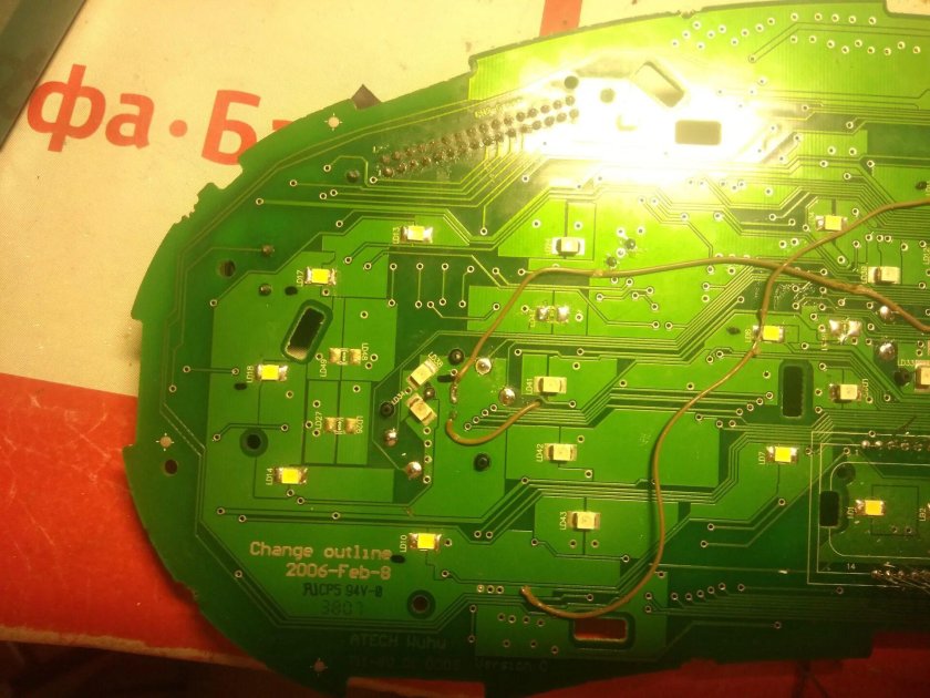 Chery Tiggo 4 приборная панель