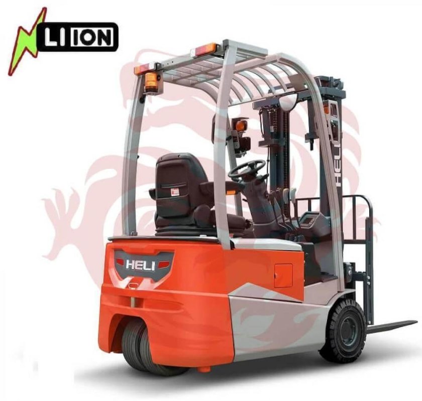 Heli cpd15 электрический погрузчик