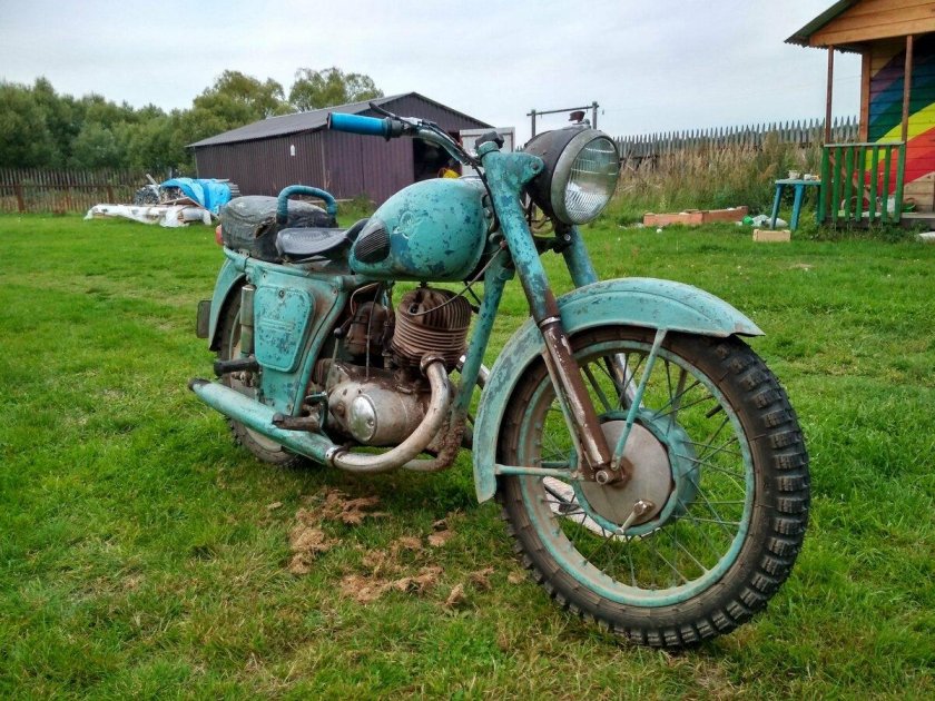 ИЖ 56 объем двигателя