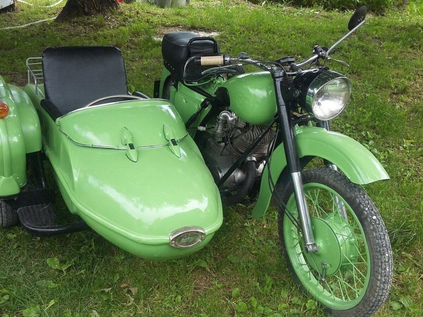 Мотоцикл ИЖ 56 зеленый
