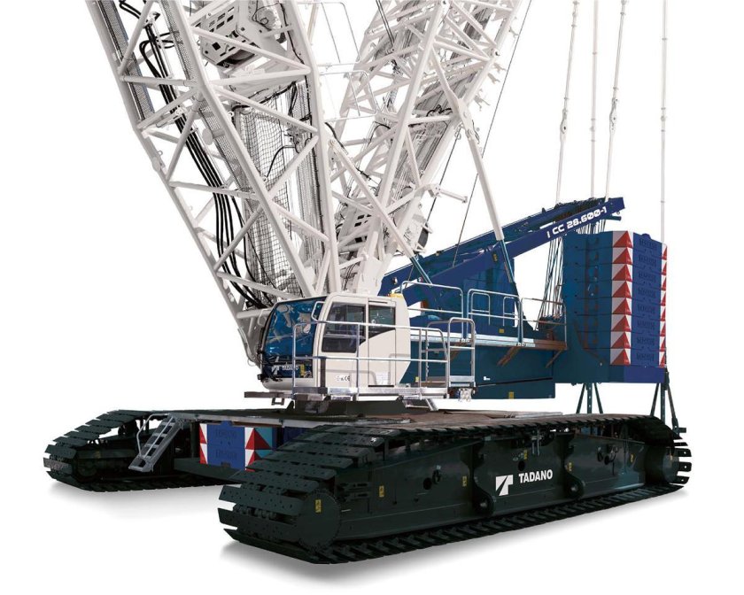 Гусеничный кран Тадано
