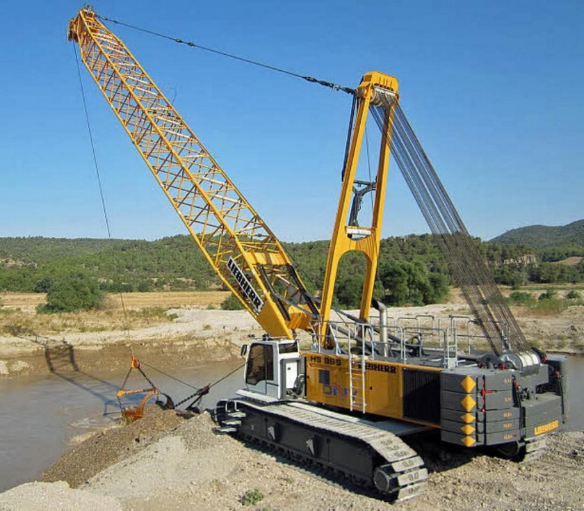 Экскаватор Драглайн Либхер