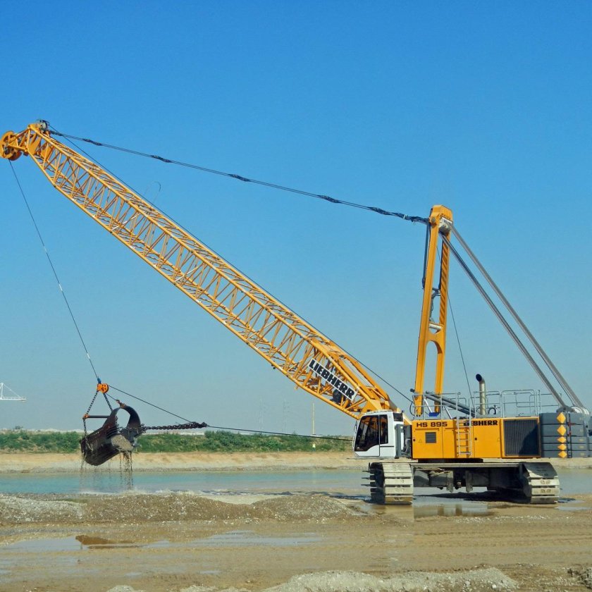 Драглайн Liebherr