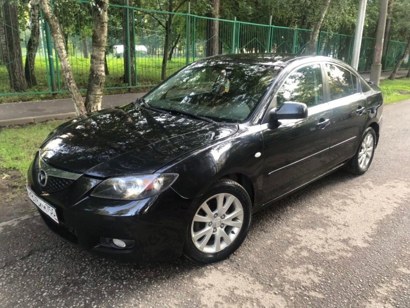 Mazda 3 2008 черная