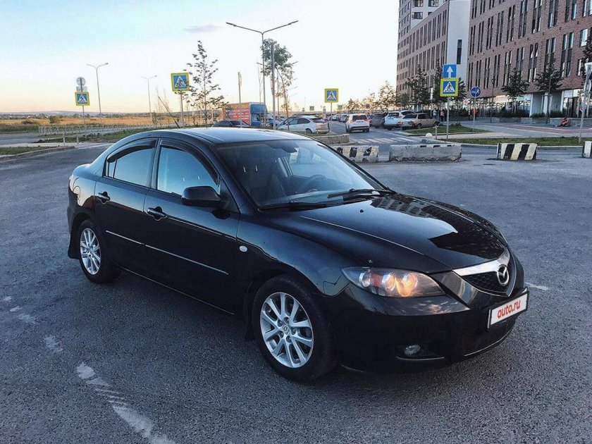 Mazda 3 2008 черная