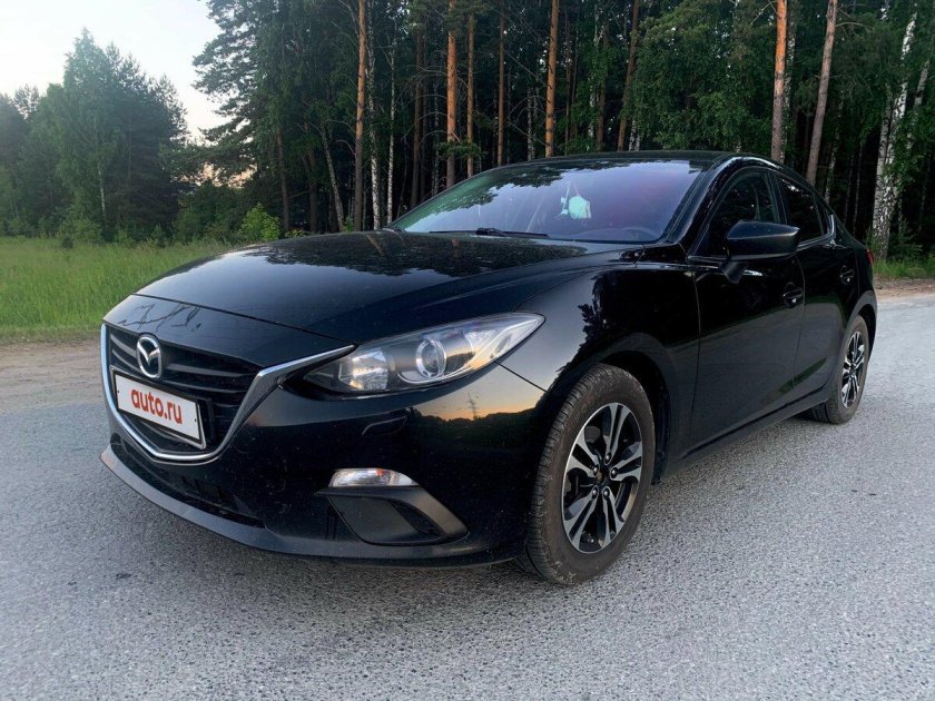 Mazda 3 2014 черная