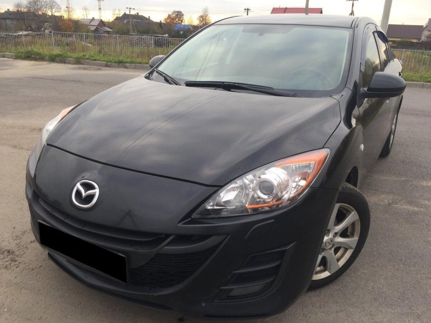 Mazda 3 BL черная