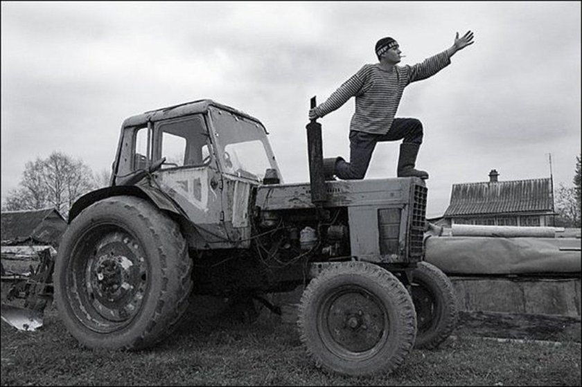 МТЗ 80 колхоз