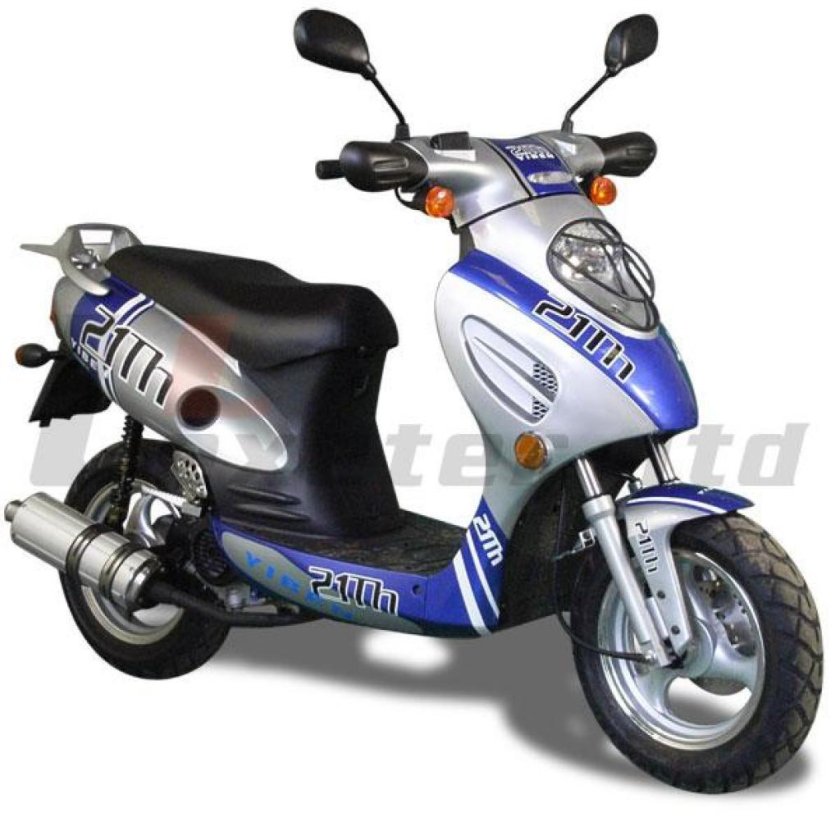 Скутер yb50qt-15