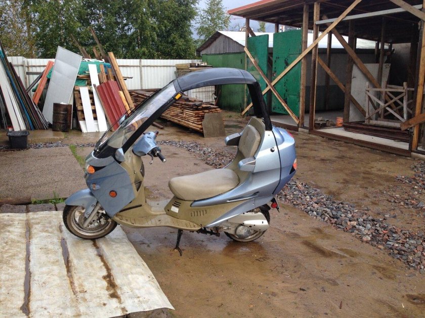 Скутер Дефиант ЧИЗЕТА 150