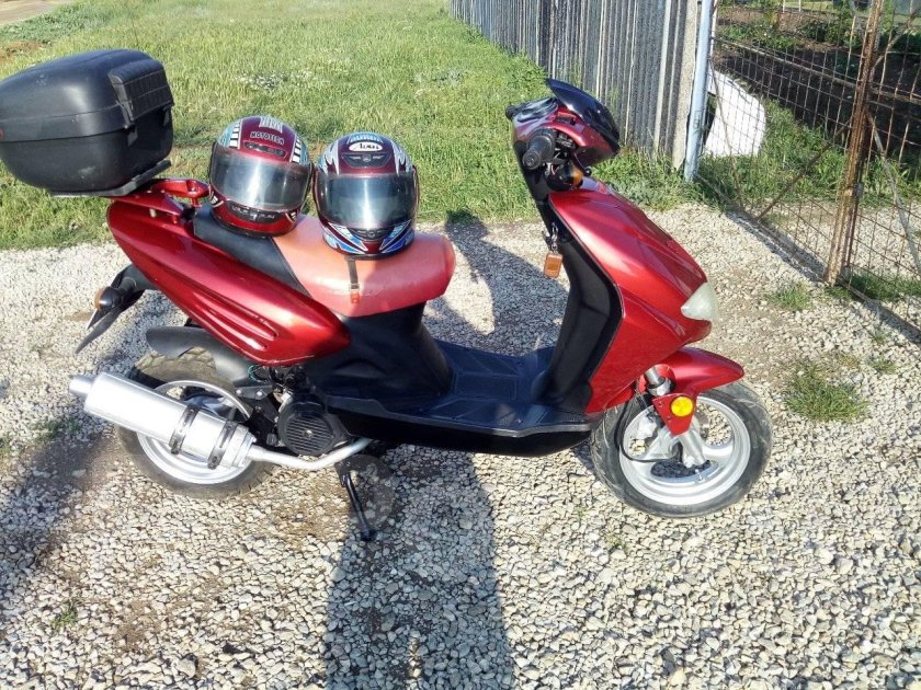 150 кубов скутер