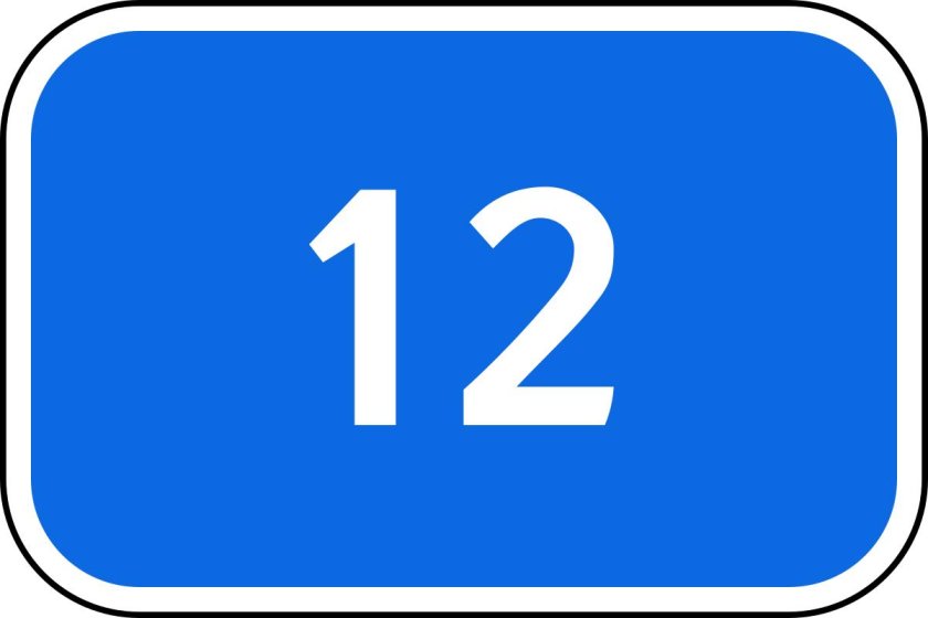 Дорожный знак 6.12