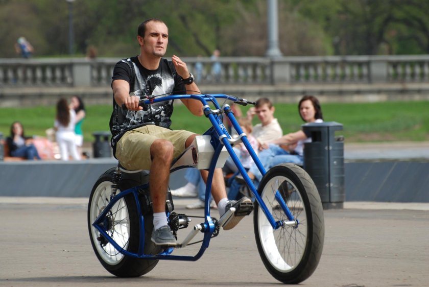 Лежачий велосипед