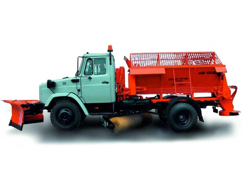 ЗИЛ 433362 пескоразбрасыватель