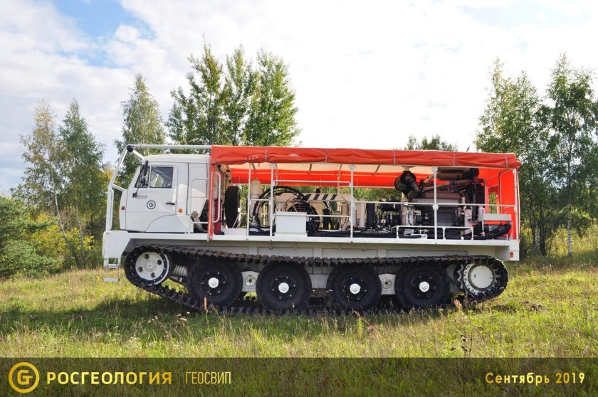 Виброисточник сейсмических сигналов св-30б-м1