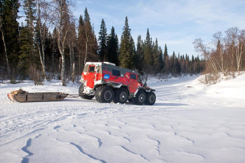 Гусеничный КАМАЗ