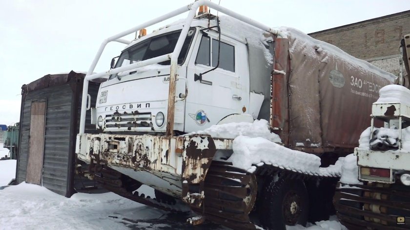 Геосвип КАМАЗ свс24/рс27 гусеничный