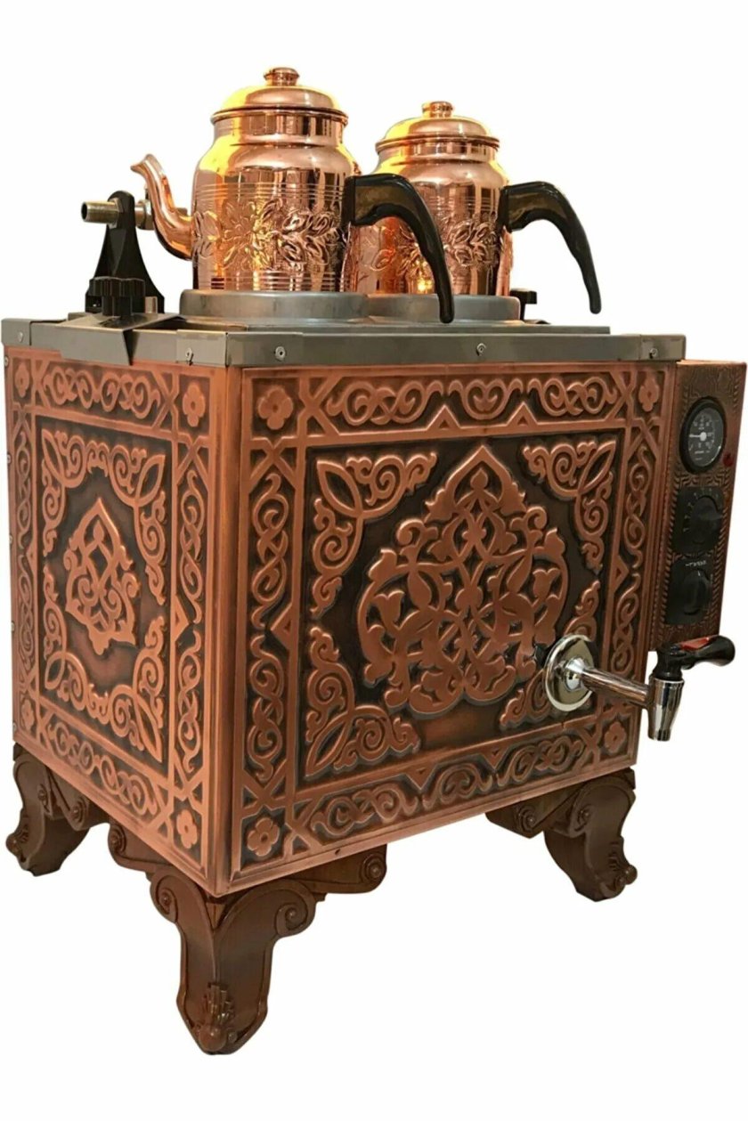 Медная кофемашина