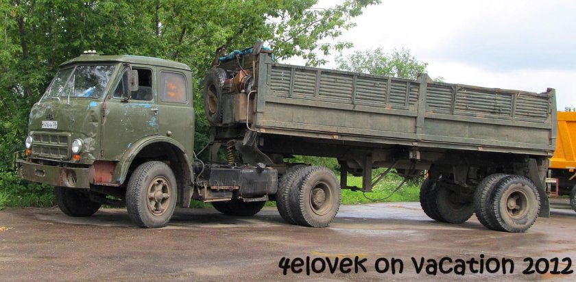 Маз 504 седельный тягач