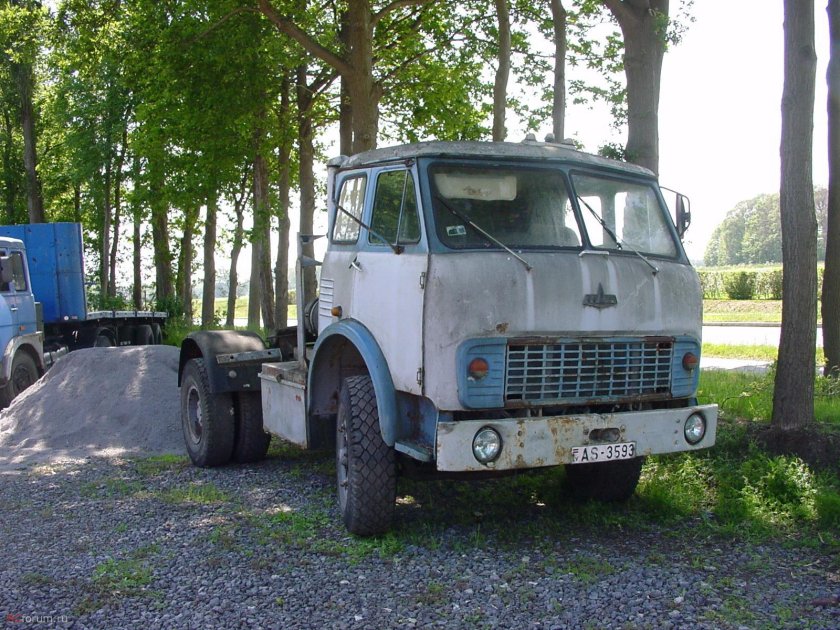 Маз 504 седельный тягач