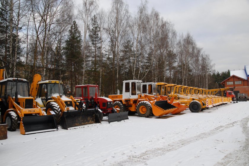 Парк строительной техники