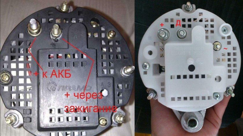 Генератор МТЗ 82.1 тахометр