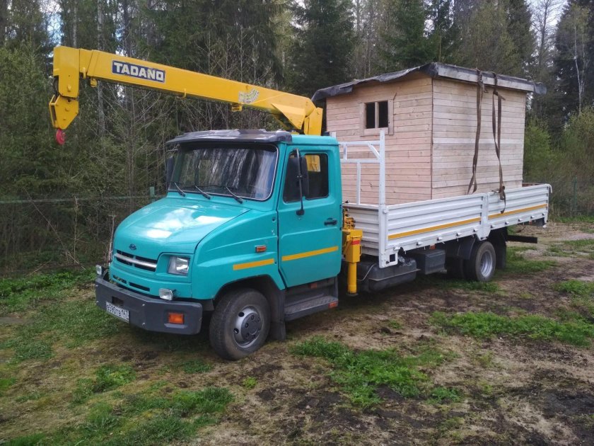 5302 ЗИЛ манипулятор