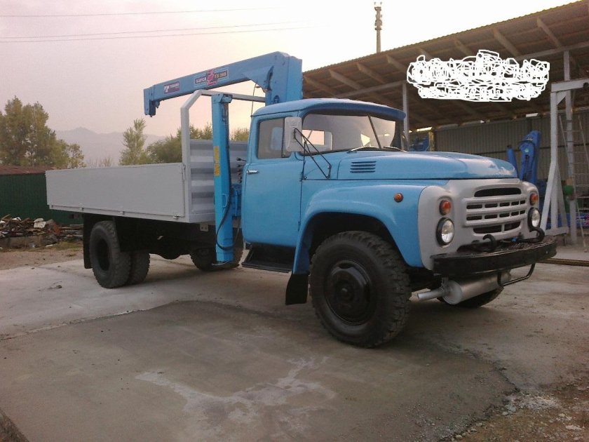 ЗИЛ 4331 манипулятор