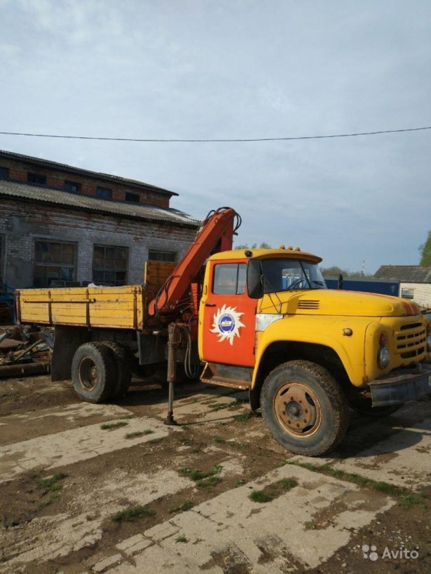 ЗИЛ манипулятор