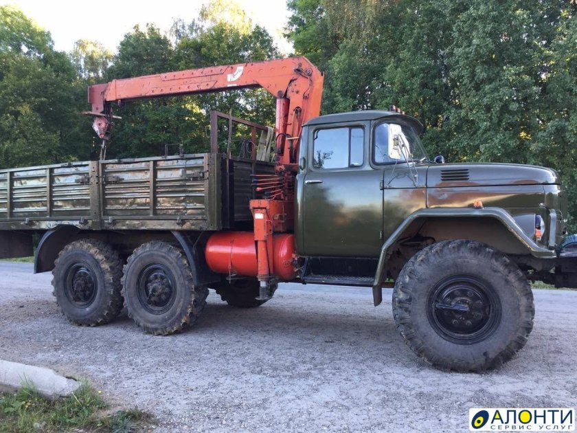 ЗИЛ вышка манипулятор фото