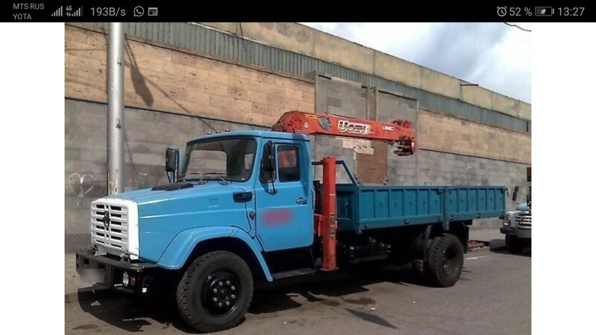 Кран манипулятор ЗИЛ 4331