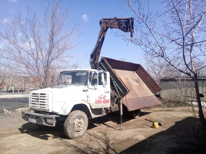 Манипулятор самосвал