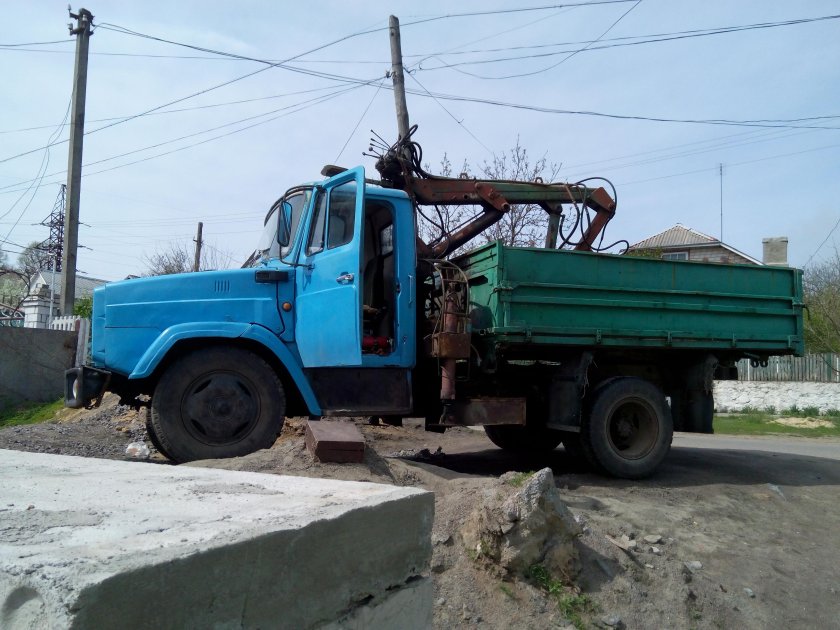 Кран манипулятор ЗИЛ 4331