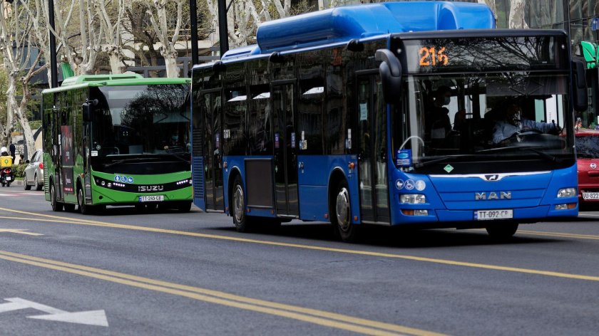 Общественный транспорт тбилиси